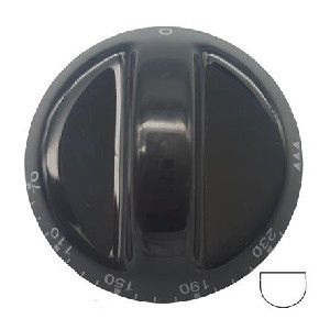 Black Knob Oven 70-230 6mm